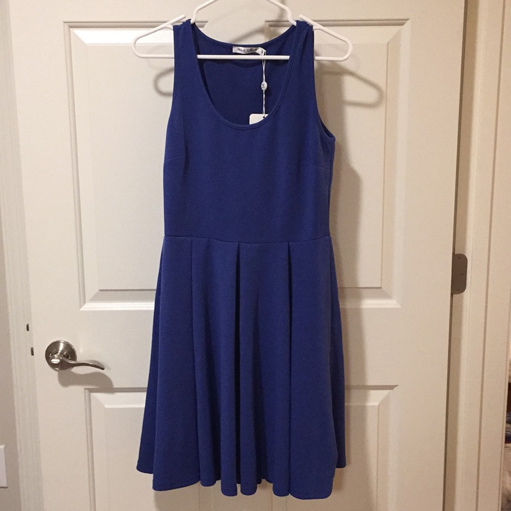 Blue dress